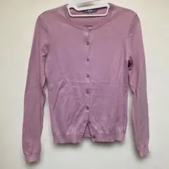 UNIQLO クルーネックカーディガン ピンク Sサイズのサムネイル