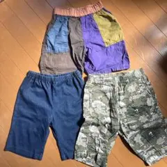 キッズパンツ　3枚セット　マーキーズブリーズユニクロ