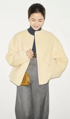 uncrave アンチマイクロバイアル リバー フーデット ショートコート uncrave アンチマイクロバイアル リバー フーデット ショート