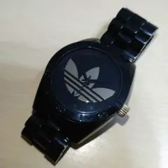 adidas ブラック✕ゴールド カジュアル腕時計のサムネイル