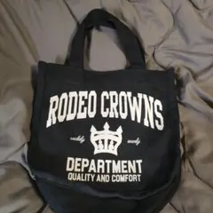 RODEO CROWNS トートバッグ ブラックのサムネイル