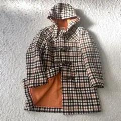 美品　DAKS ダックスリトル　ダッフルコート　ベージュ　キッズ130