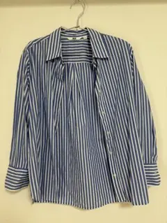 UNIQLO ストライプ柄 長袖シャツ S