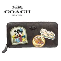 【新品未使用】COACH×Disney 長財布 F31350