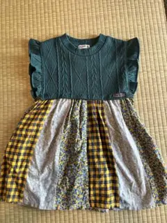 【値下げ】RAG MART フリル袖ワンピース 120