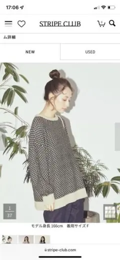 ジャガード ニット