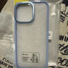 iPhone用ブルーケース　iPhone15promax