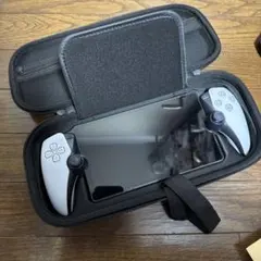 PS5 コントローラー ホワイト 専用ケース付き　psポータル