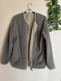 最終更に⭐️お値下げ❗️アーバンリサーチ リバーシブルグレー ➕ベージュフリース