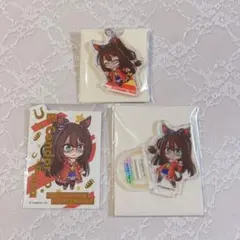 ウマ娘　アクリルキーホルダー　ダイカットステッカー　アクスタ　エルコンドルパサー