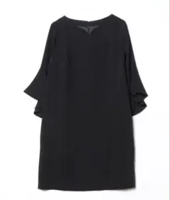 最終値下げ　セルフォード　お受験　卒業式　礼服　喪服　フレアスリーブドレス 38