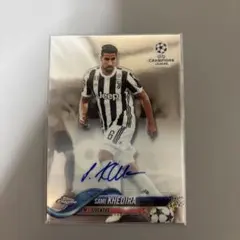 17-18 Topps Soccer Sami khedira 直筆サインカード