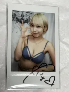 豊田ルナ 直筆サイン入りチェキ 水着 ポストカード2枚付 抽プレ当選品)豊田ルナ 直筆サイン入りチェキ - メルカリ