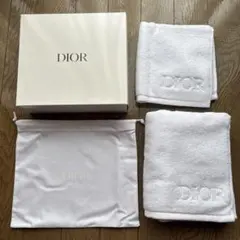 Dior♡タオルセット（巾着付き）