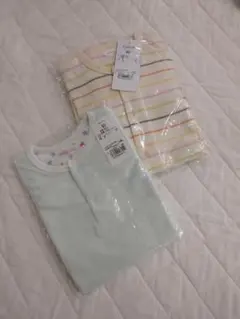 【新品】コンビミニ Combi カバーオールとベスト フリース上着 ロンパース