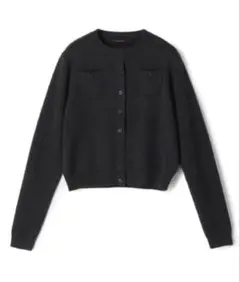 CABAN ダークグレー カーディガン S