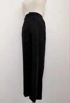 Re:EDIT⭐︎春のお洒落カジュアル⭐︎王道の黒色スラックスM【中古】C45