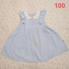 クレードスコープ　キッズ夏服100サイズ ノースリーブワンピースのサムネイル