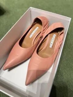 PIPPICHIC ピンク ポインテッドトゥヒール