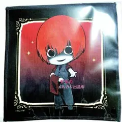 文字化化 變形 SD 手帕 毛巾 咖啡廳 服務生 紅傘男子