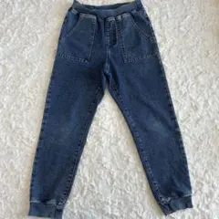 GU ダークブルー パンツ 140