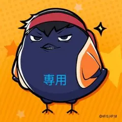 【みね様専用】おすわりちょこん　ヒナガラス