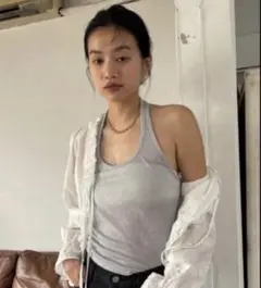 FUULLY STUDIO シアーキャミ　ブルー