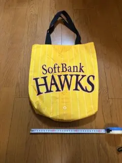 SoftBank HAWKS ユニフォーム風トートバッグのサムネイル