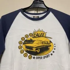 CALEE ラグランTシャツ ネイビーのサムネイル