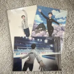 ユーリ!!! on ICE　勝生勇利誕生日記念購入特典缶バッジ MIZUNO ユーリ!!! on ICE×MIZUNO 勝生勇利誕生日記念購入特典缶バッジA