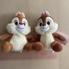 チップとデール ぬいぐるみ 約20cm