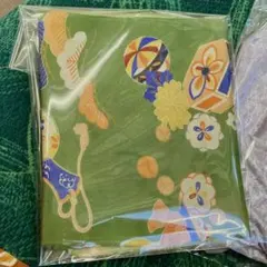 アンティーク　ハギレ　帯揚げ　半衿