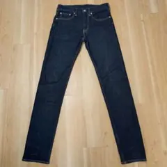 GU ダークブルー スキニーデニム 28 76cm S M