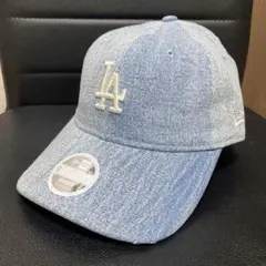 NEW ERA LAドジャース ブルーデニムxホワイト 9TWENTY