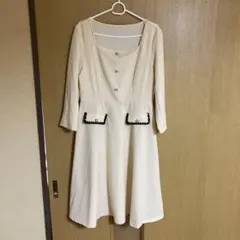 SHEIN 上品かわいいワンピース デート 結婚式 パーティー Lサイズ