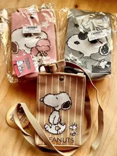 スヌーピー ポシェット3点セット