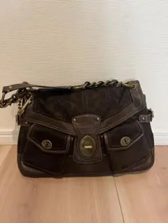 COACH シグネチャー ショルダーバッグ ブラウン
