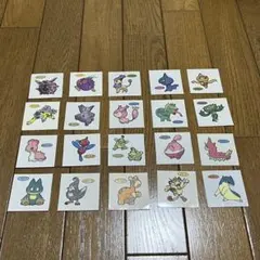 ポケモンデコキャラシール　20枚セット②