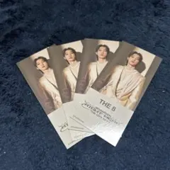 SEVENTEEN THE 8 ビジュアルステッカー 4枚セット