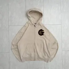 【GAP】ヴィンテージソフト ロゴ ジップアップパーカー M