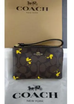 COACH リストレット スヌーピー ウッドストック 新品