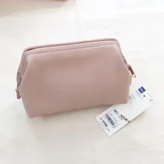 【新品】GUピンク♡レザーポーチのサムネイル