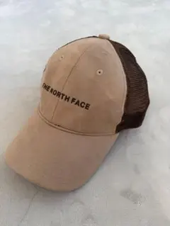 THE NORTH FACE ベージュメッシュキャップ