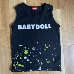 BABYDOLL スプラッシュプリント タンクトップ 120cmのサムネイル