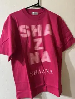 SHAZNA ロゴ Tシャツ ピンク 半袖