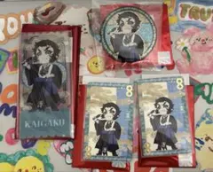 鬼滅の刃 中国限定 非遺 缶バッジ　アクリルチケット　カード獪岳 4点