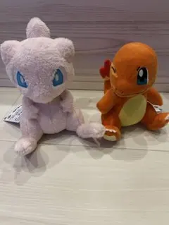 ポケットモンスター　ミュウ ヒトカゲ　ぬいぐるみセット　新品未使用
