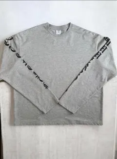 【正規品】VETEMENTS 16SS アームロゴ ロンT グレー XLのサムネイル