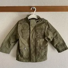 H&M ミリタリージャケット　90サイズのサムネイル