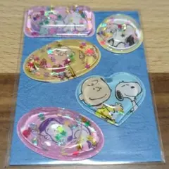 32、SNOOPY　正規品　ウォーターシール　おすそわけ